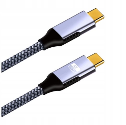 KABEL Thunderbolt 3 USB-C 4K 60HZ 10GB 100W AV 2M - zdjęcie 1
