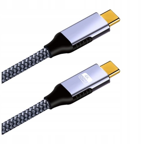 KABEL Thunderbolt 3 USB-C 4K 60HZ 10GB 100W AV 2M - zdjęcie 1