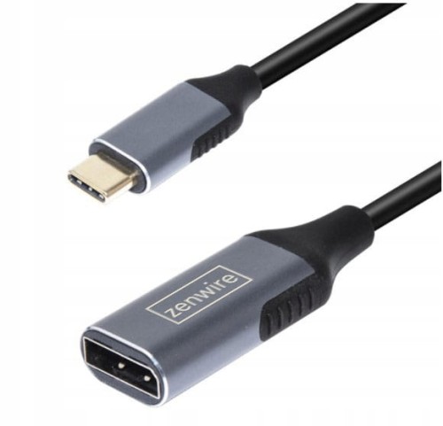 Kabel adaptera USB-C DisplayPort 1.2 żeński 4K 60HZ - zdjęcie 1