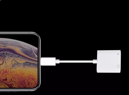 Karta sieciowa Adapter Lightning Ethernet Rj45 LAN iPhone iPad - zdjęcie 4