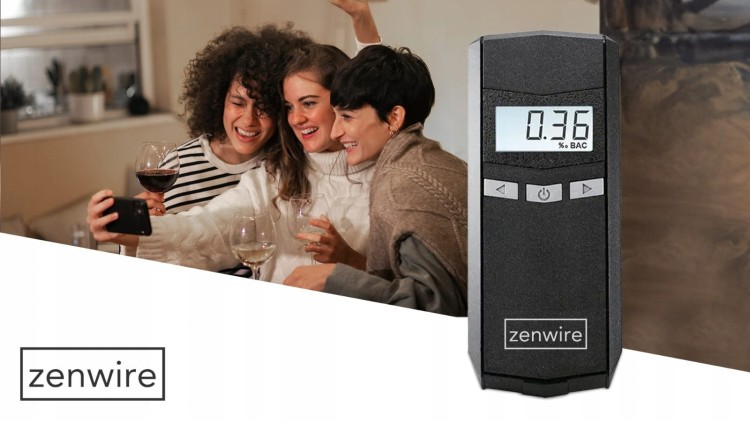 ALKOMAT Profesjonalny Elektrochemiczny z Wyświetlaczem elektronicznym LCD cyfrowym Zenwire F6500 - zdjęcie 6