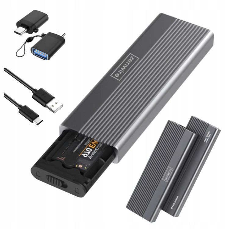 Obudowy, adaptery i kieszenie na dyski SSD i HDD - Zenwire - Znajdź więcej