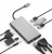 HUB USB-C 11w1 Adapter HDMI 4K VGA Jack SD Gigabit Ethernet RJ45 USB 3.0 - zdjęcie 1