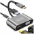 ADAPTER HUB Przejściówka USB-C 4W1 HDMI 4K VGA USB Zenwire BYL-2310 - zdjęcie 2